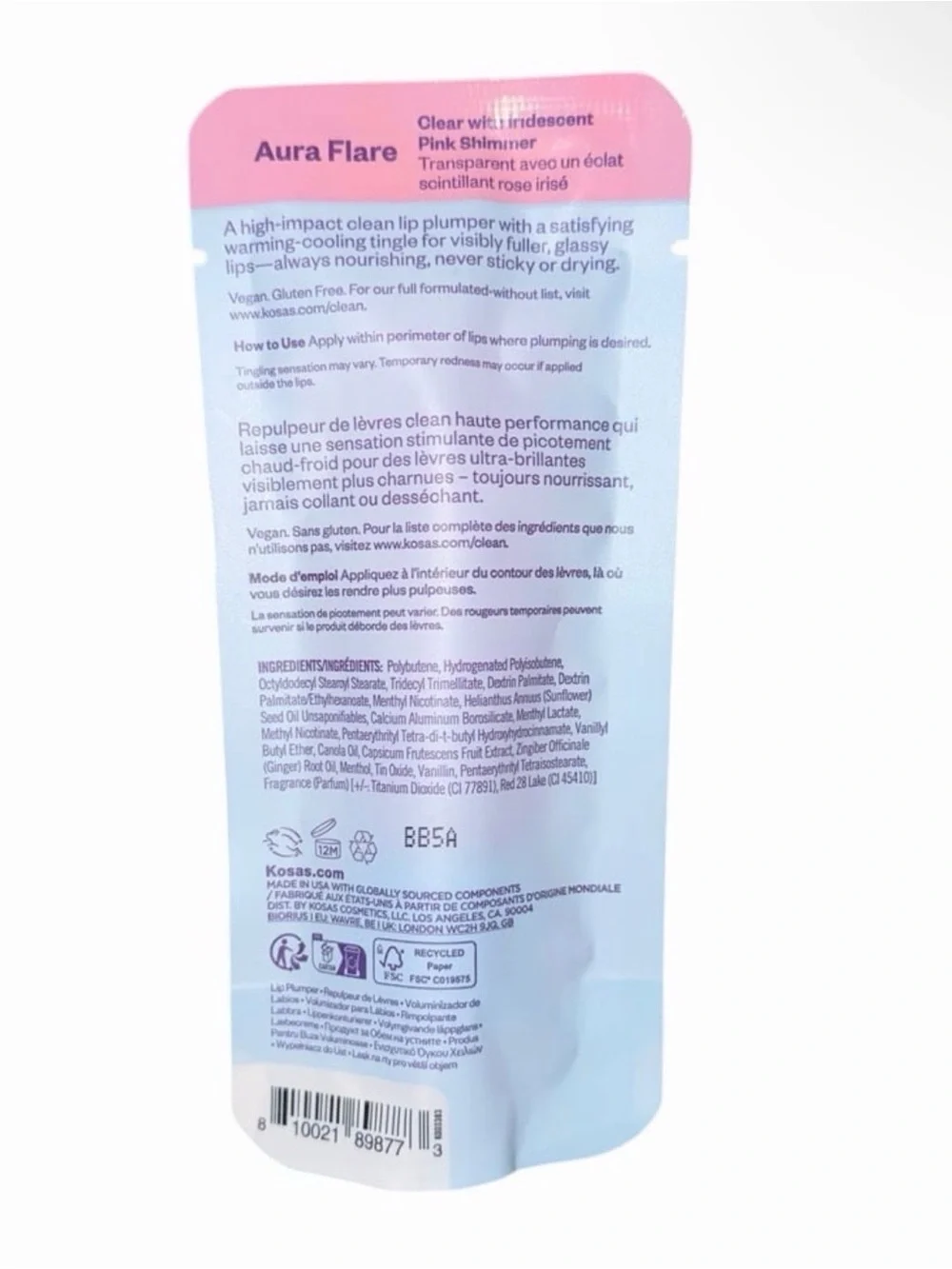 Kosas Lip Pulse Plumper Bundle – Aura Flare & Sixth Sense